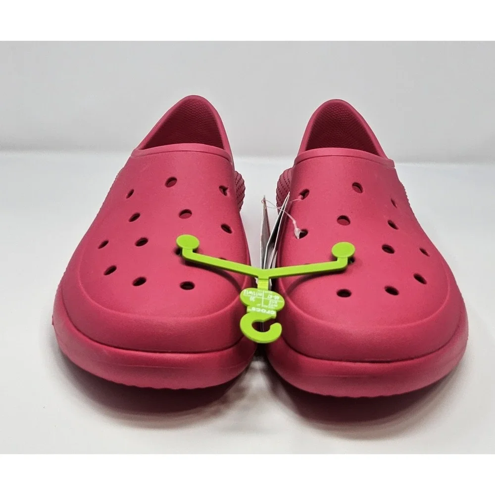 Crocs Shoes Clogs‎ Mens 13 NEW Classic Sneaker Dragon Fruit Pink Platform Chunky